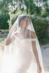 CLAIRE Extra Long Blusher Bridal Drop Veil