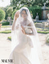 CLAIRE Extra Long Blusher Bridal Drop Veil