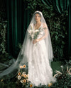 CLAIRE Extra Long Blusher Bridal Drop Veil