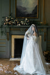 CLAIRE Extra Long Blusher Bridal Drop Veil