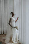 CLAIRE Extra Long Blusher Bridal Drop Veil