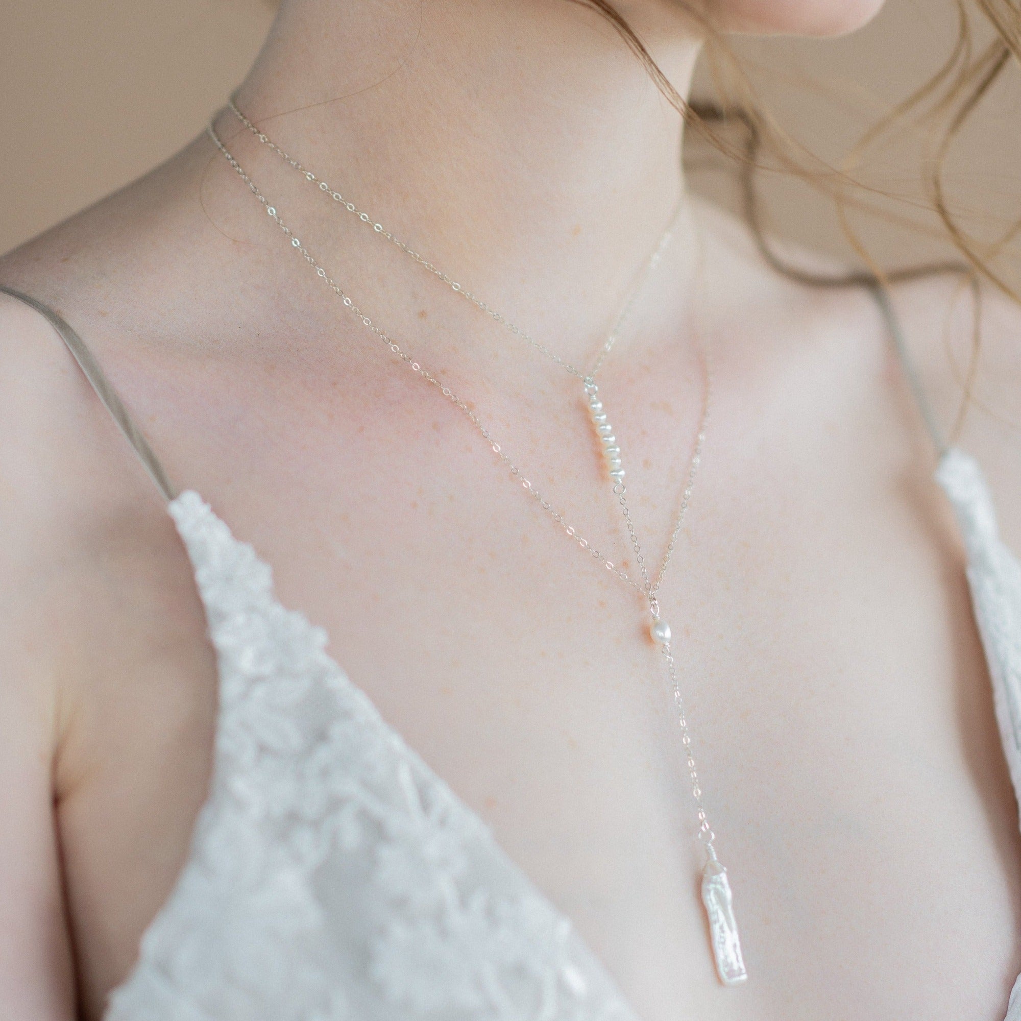 White Pearl Dainty Necklace, Pearl Bridal Necklace, V Shaped Wedding Pearl  Necklace, Bridal Pearl Choker Delicate Necklace, Bridal Jewelry - Etsy | Bridal  pearl necklace, Pearl necklace wedding, Bridal necklace