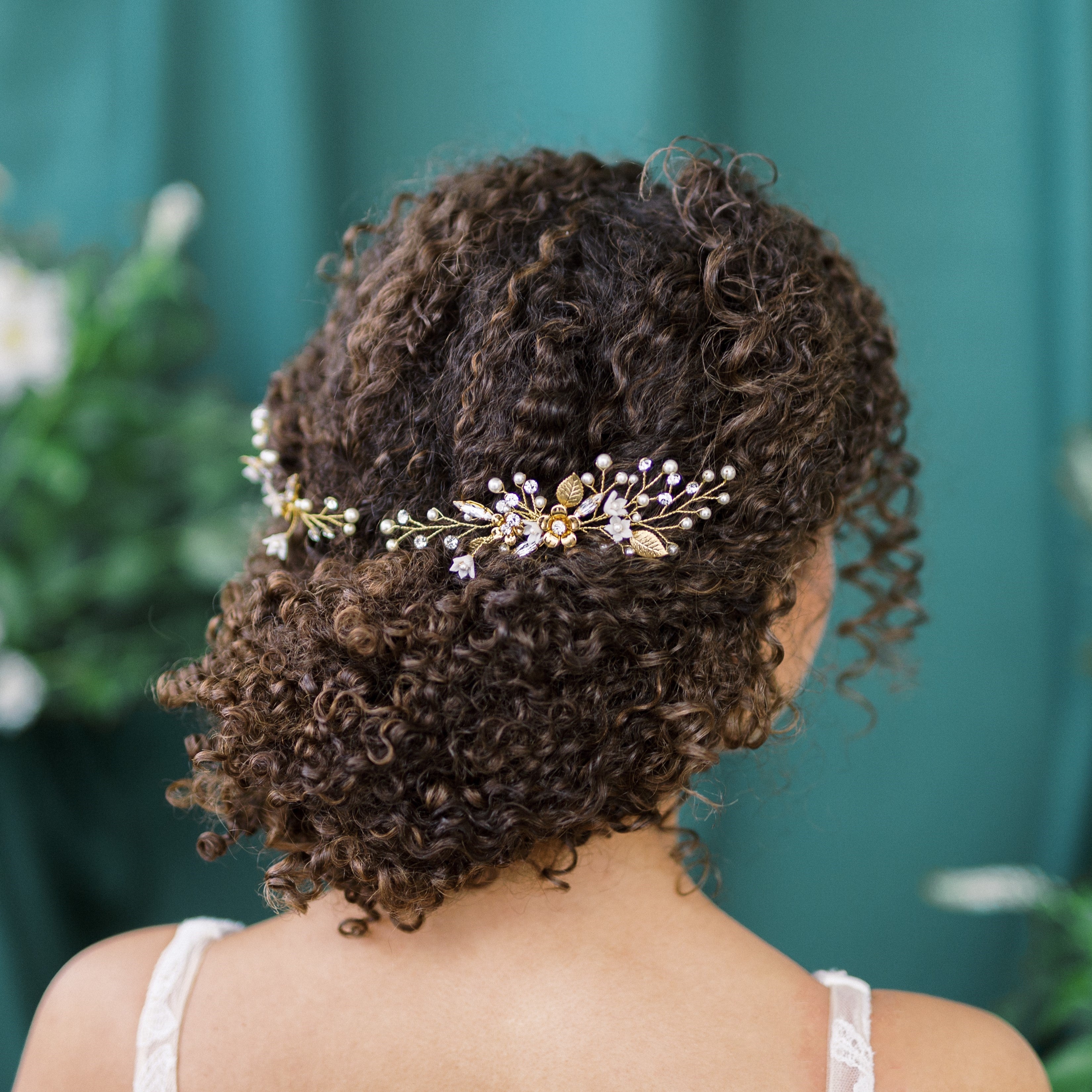 Pearl hair shop vine bridal